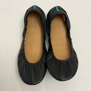TIEKS Matte Black Flats Size 10